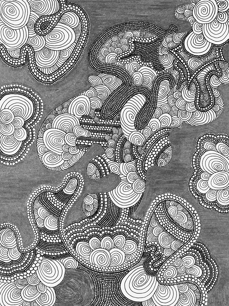 michel keck® circle drawings