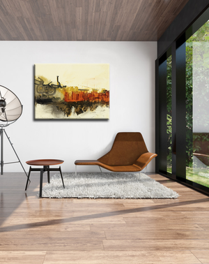 HUGE ABSTRACT CANVAS PRINTS BY MICHEL KECK