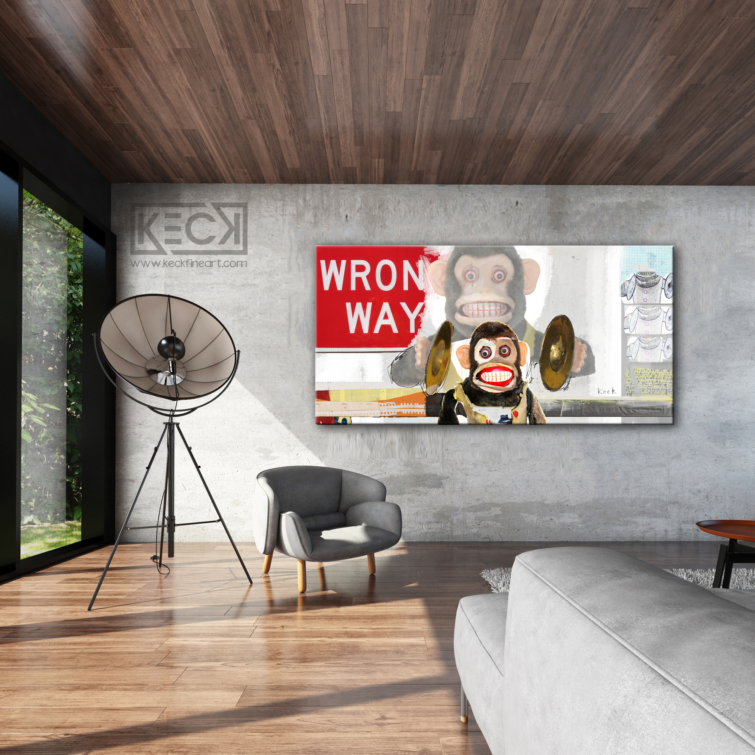 BIG MONKEY ART by Michel Keck