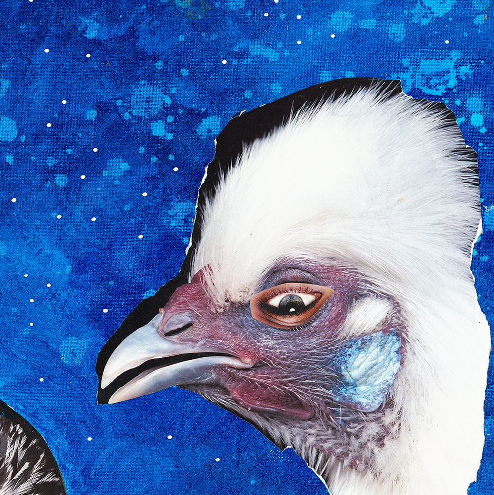 Collage Dada Art Prints - LARGE DADA COLLAGE ART