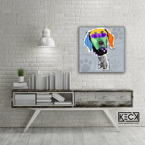 DOG ART PRINTS BY MICHEL KECK