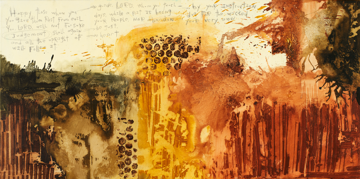 Scripture Art Prints by Keck. Happy those whom you guide. Lord, whom you teach art print.