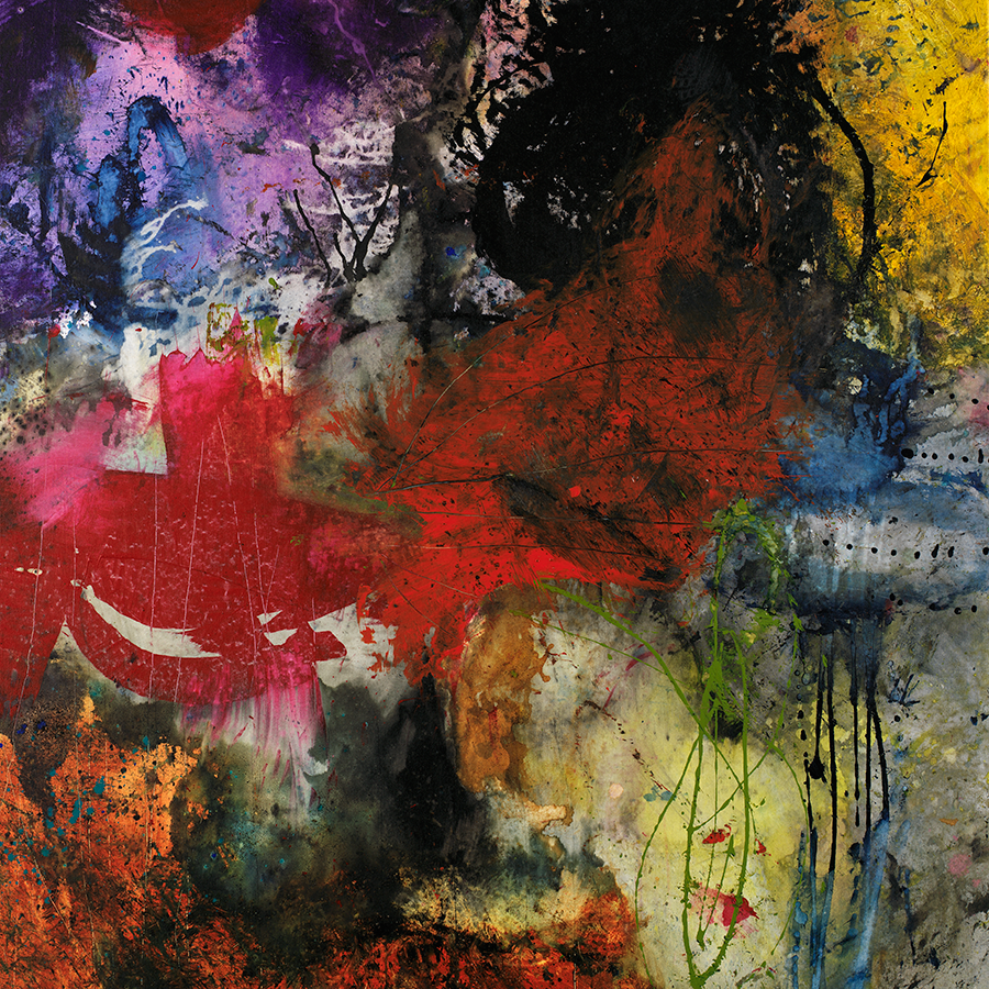 Expressive abstract art full of COLOR. Bold and vivid colored art for that pop of color for your contemporary walls.  colorful abstract artist Michel keck.