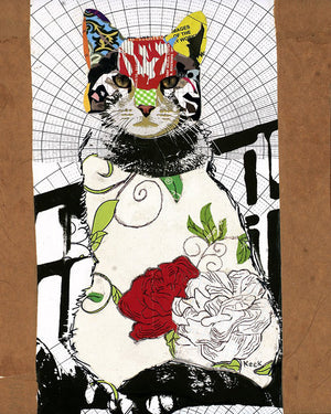 Cat I <br> Canvas Art Print