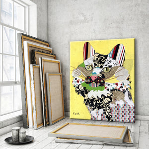 Cat II <br> Canvas Art Print
