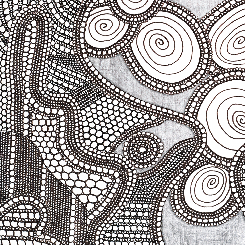 
                
                    Load image into Gallery viewer, Circle Drawing #82 &amp;lt;br&amp;gt; Canvas Art Print
                
            