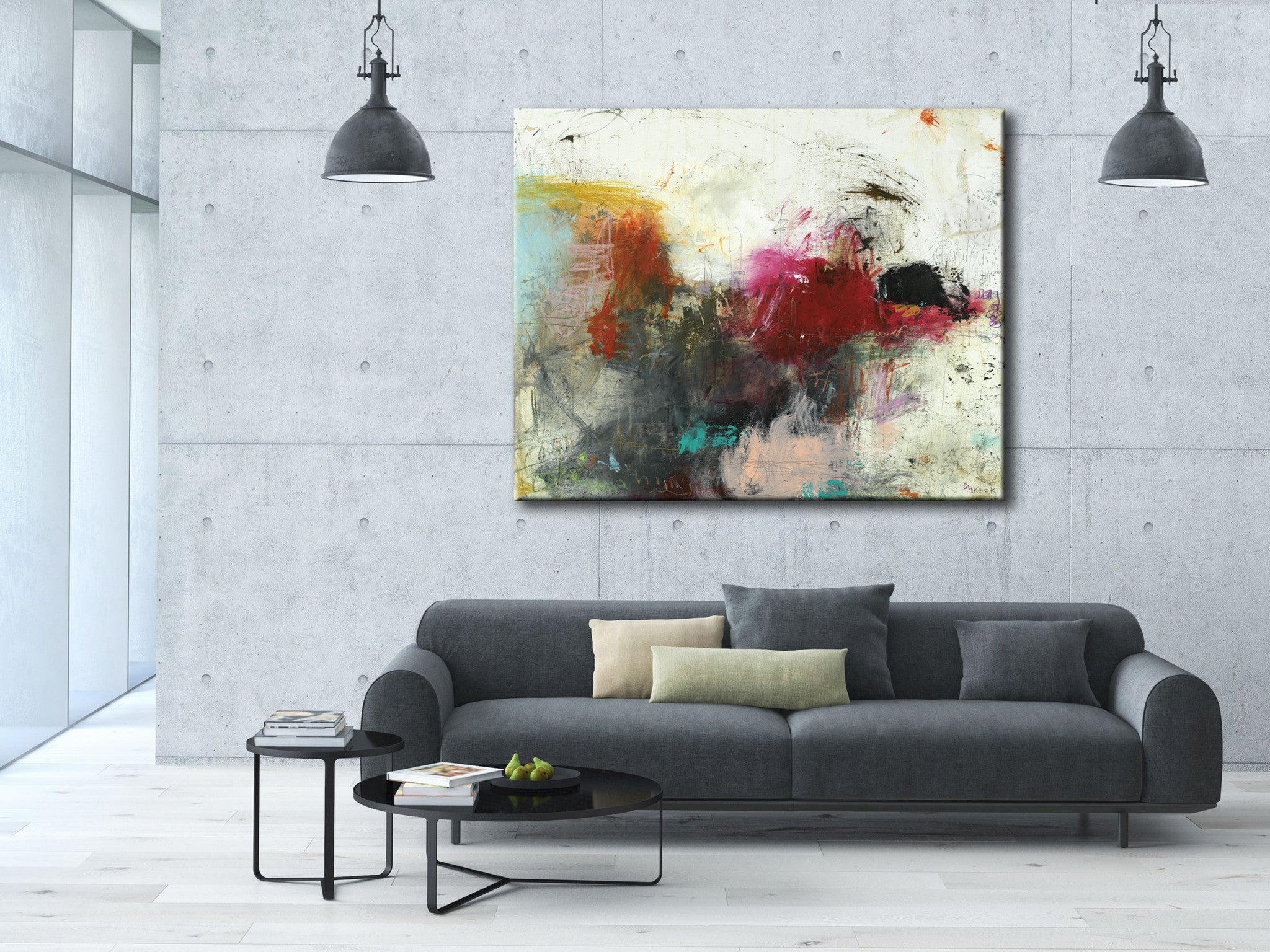 Gallery of Kecks most expressive bold and colorful artworks - colorful art prints colorful art paintings