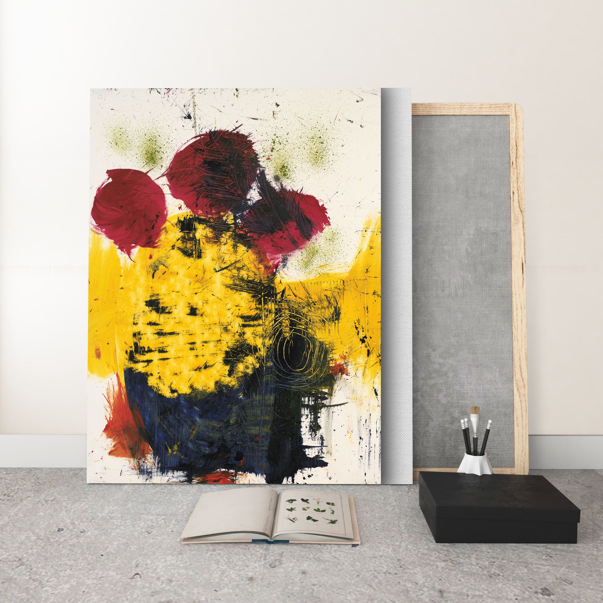 BIG and COLORFUL ART PRINTS: Huge selection of upscale, overiszed, abstract art prints by Michel Keck