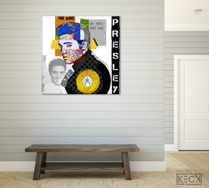 ELVIS PRESLEY LARGE ART PAINTINGS AND PRINTS
