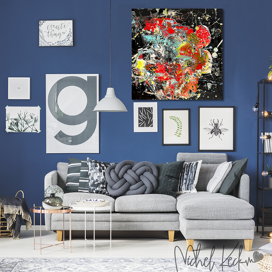 #122104<br> False Flags <br> Canvas Art Print