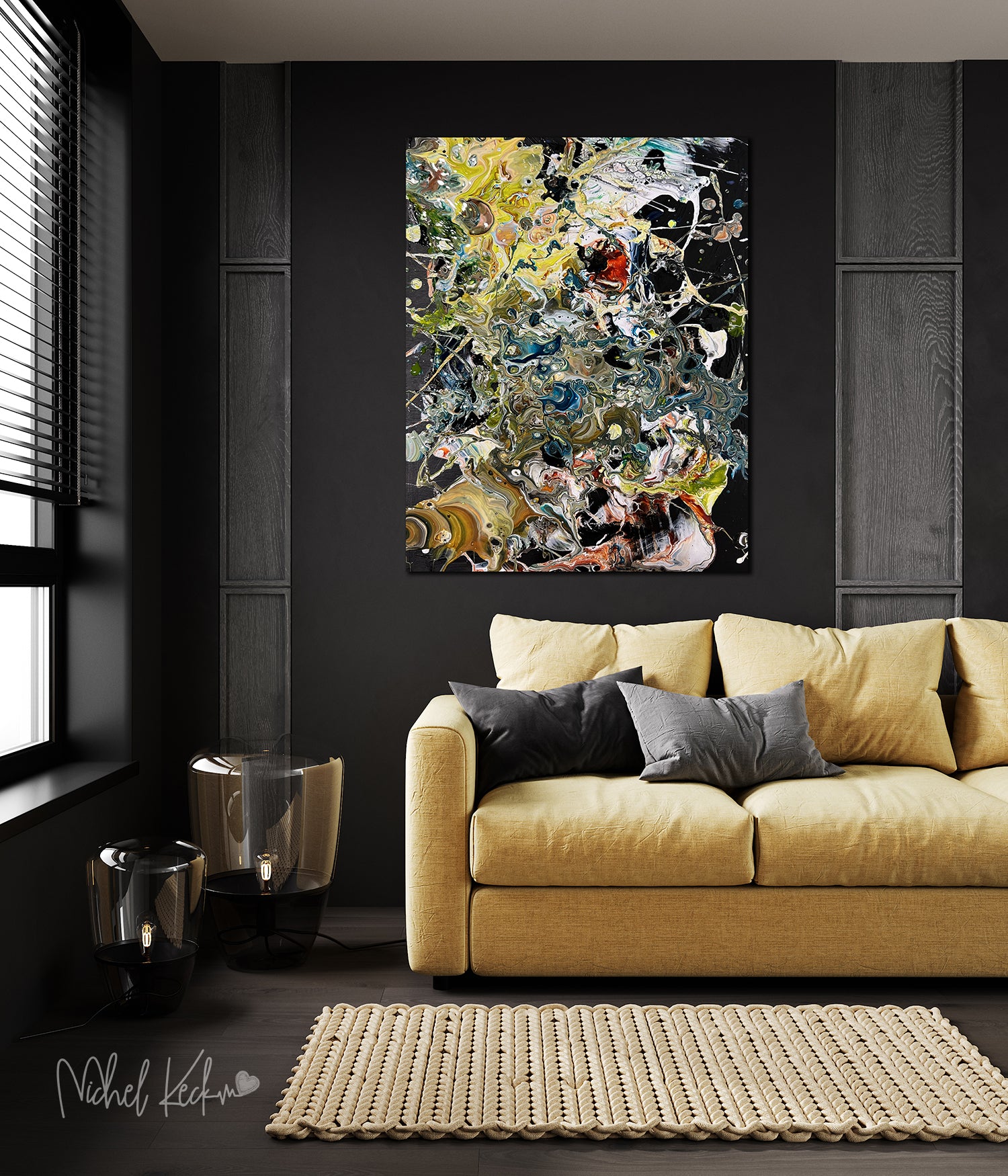 #122113<br> Follow Me <br> Canvas Art Print