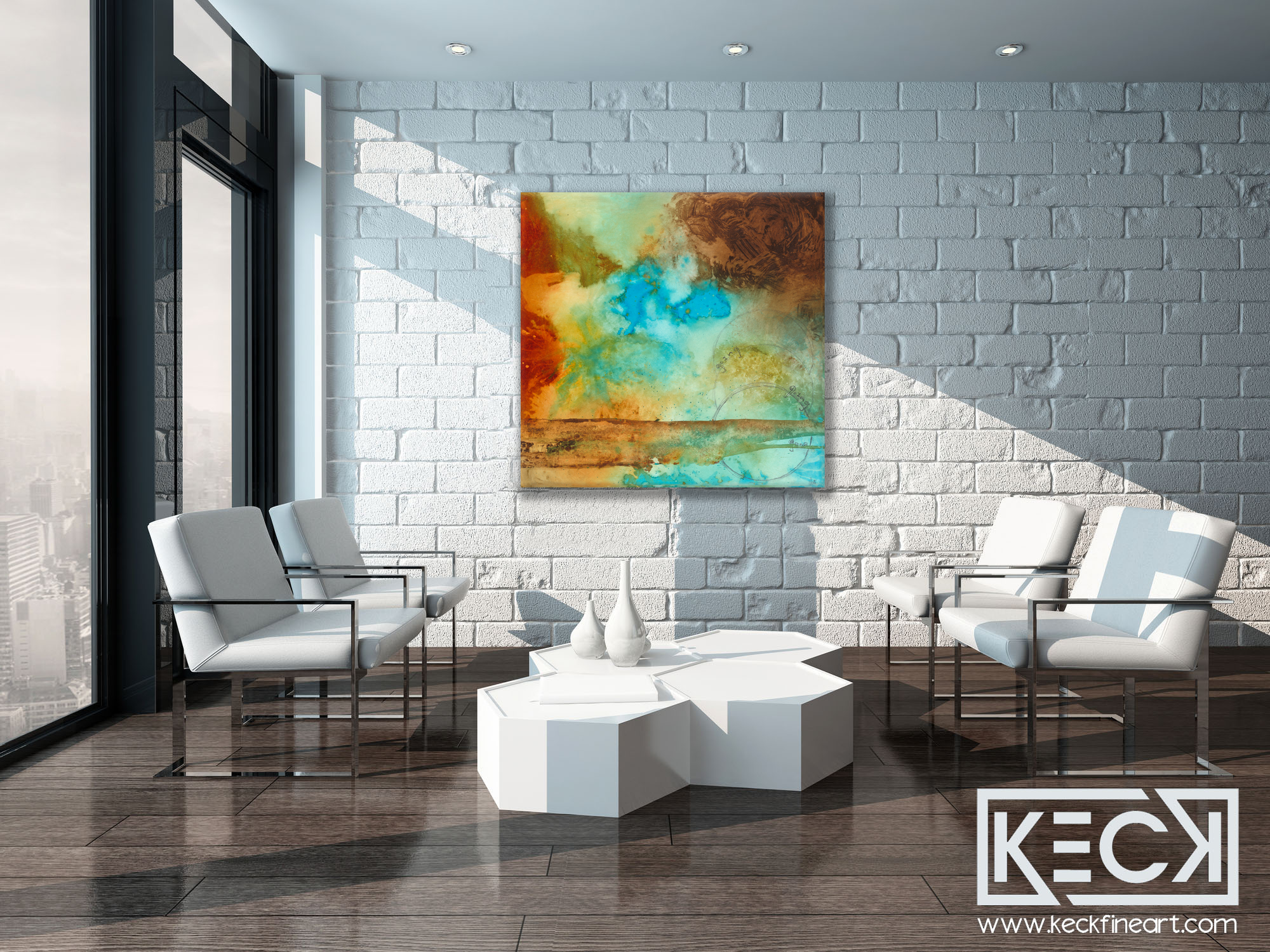 Organic & Raw Abstract Art <br>Canvas Print<br>Going.. Going.. Gone