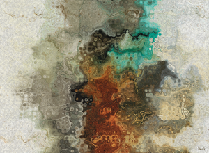 ABSTRACT CANVAS ART PRINTS BY MICHEL KECK