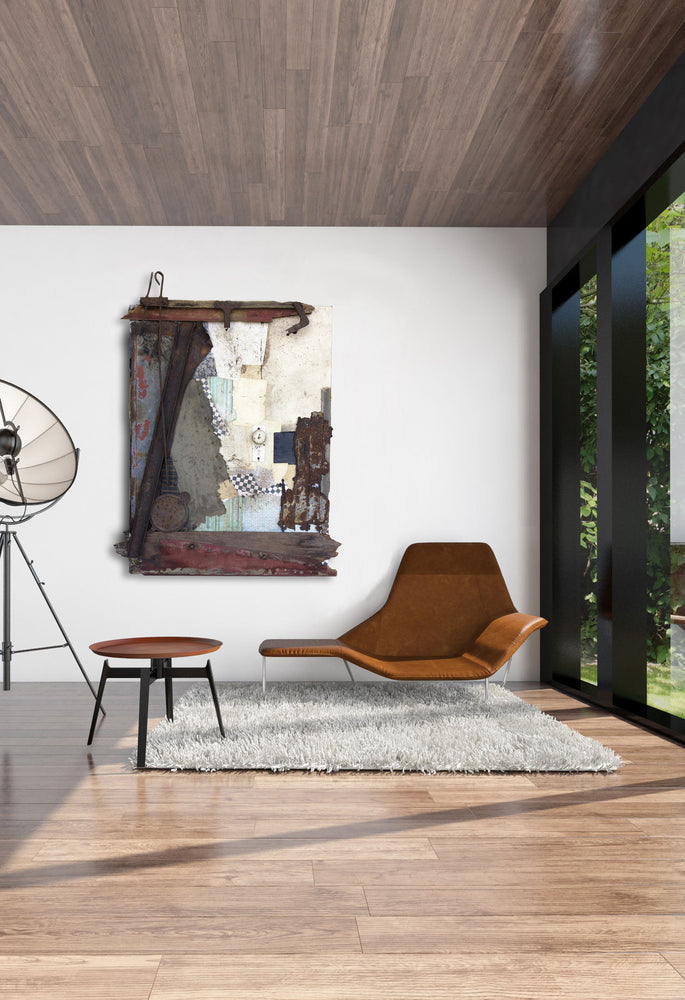 Found Object Art Assemblage <br> Vintage Industrial Art