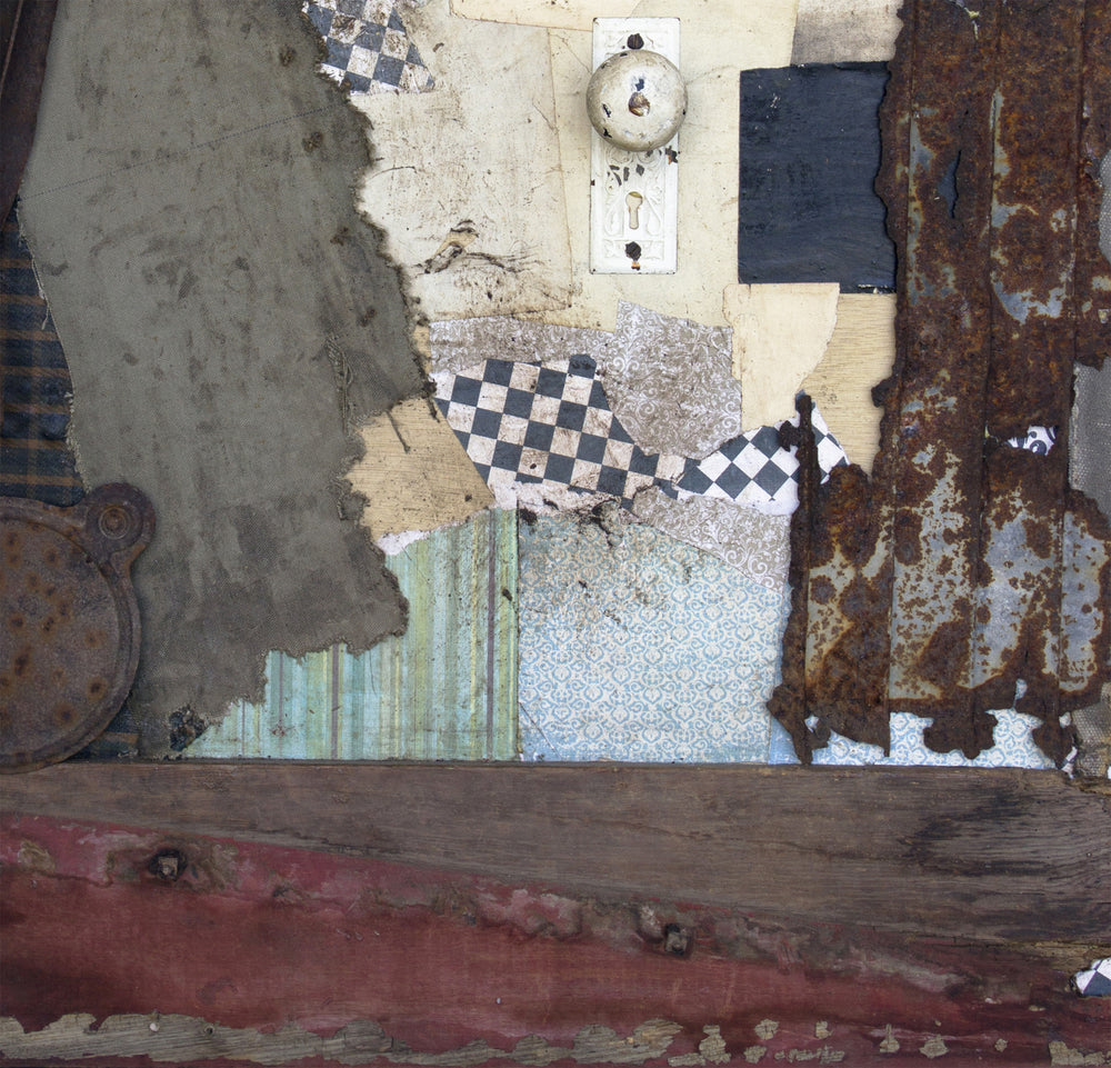 Found Object Art Assemblage <br> Vintage Industrial Art