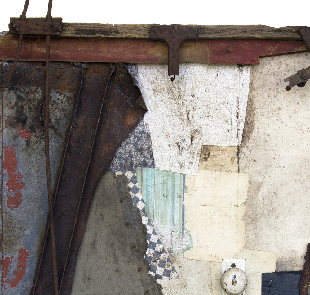 Found Object Art Assemblage <br> Vintage Industrial Art