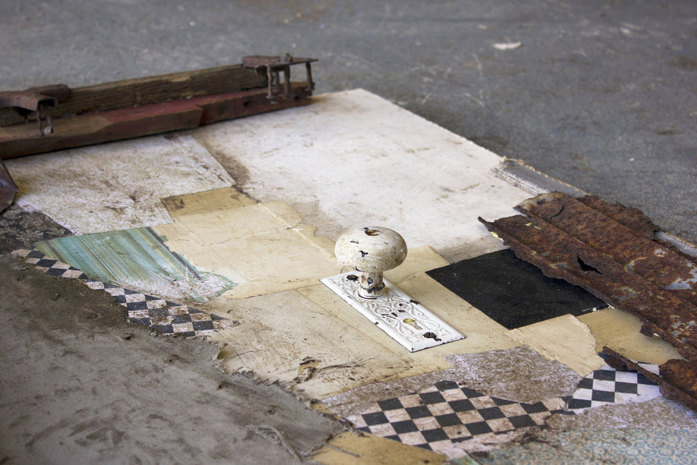 Found Object Art Assemblage <br> Vintage Industrial Art