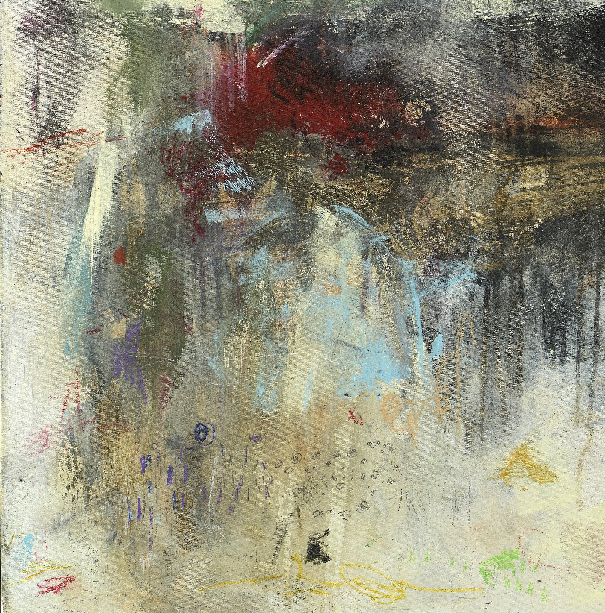 Mark Making & Vivid Colored Art by Michel Keck