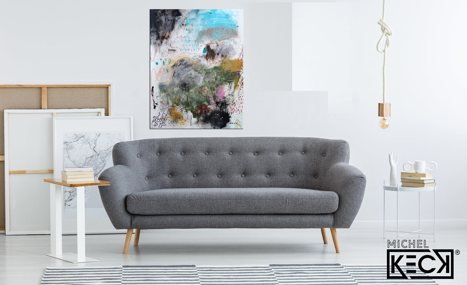 #032003 <BR> Abstract Canvas Art Print  <br>Title: Change Them Yourself