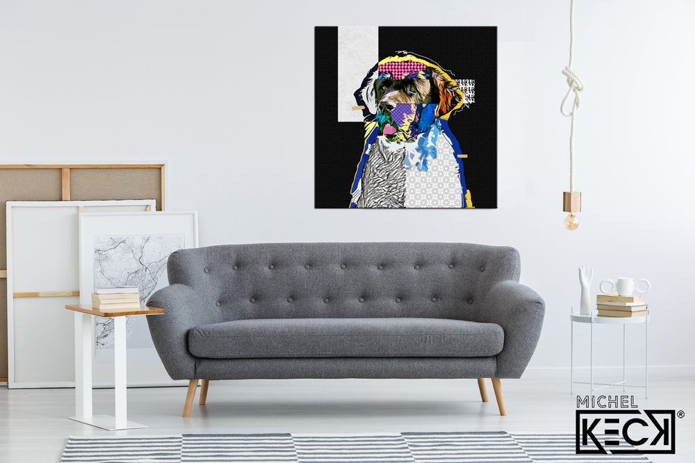 #021901<br> Newfoundland <br> Canvas Art Print