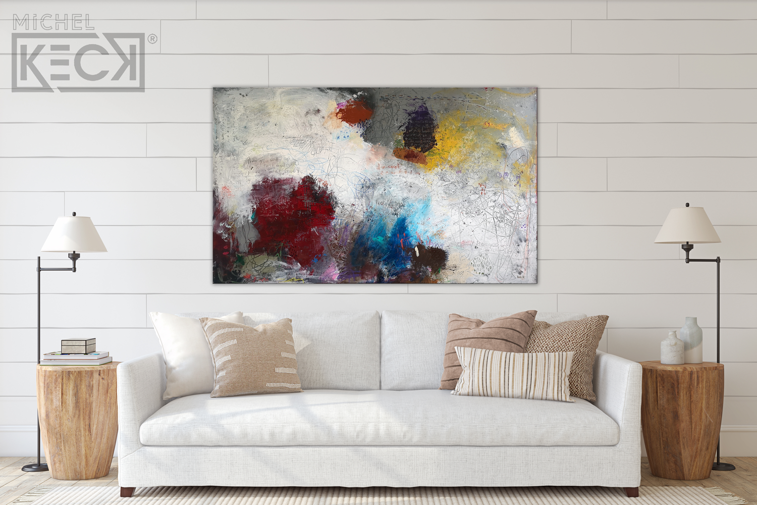 SCRIPTURE ART.  abstract scripture art prints by Michel Keck.