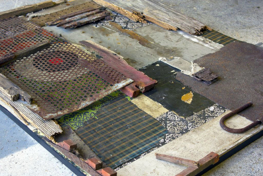 Ready-Mades: Found Object Art Sculptures for the wall.