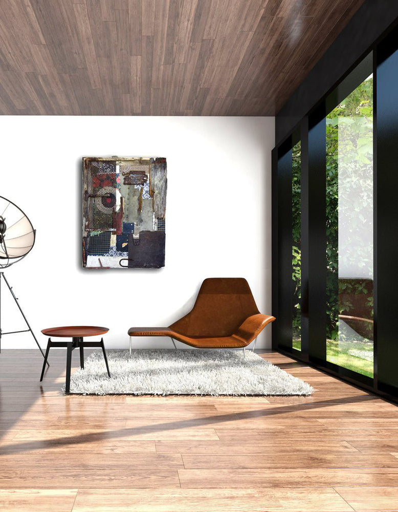 Found Object Assemblages.  Modern art made from found objects by Michel Keck