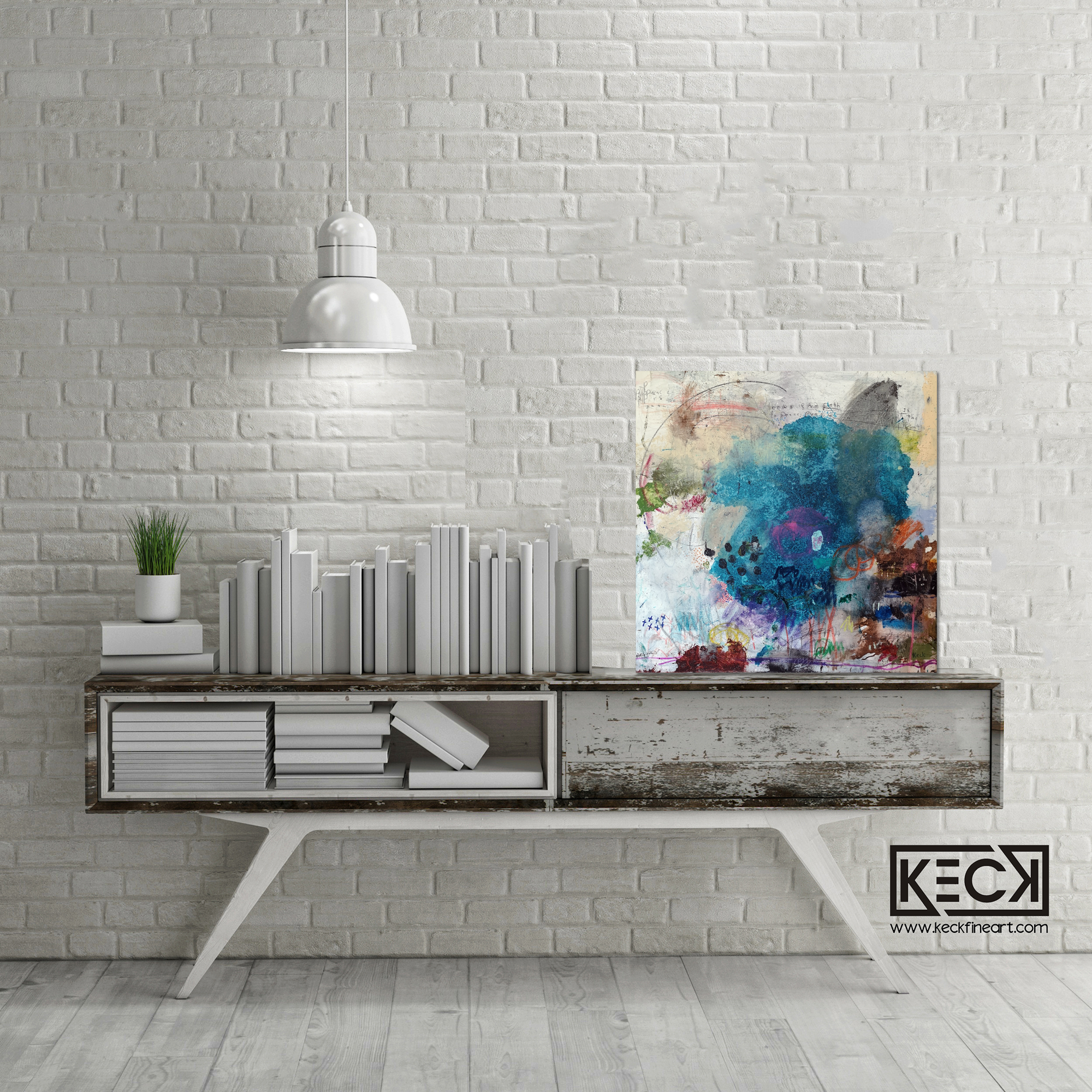 Scripture Abstract Art<br>Canvas Print<br>Peace